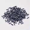 Glass Twisted Bugle Beads SEED-E002-12mm-829#-2