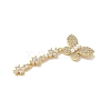 Brass Micro Pave Cubic Zirconia Pendants KK-F905-09G-2