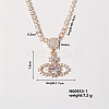 Demon Eye Necklace Hip-hop Rock Full Diamond Colorful Necklace PB4892-1-1