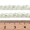 Electroplate Glass Beads Strands EGLA-D030-J4mm-B05-5