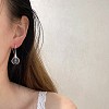 Alloy Resin Dangle Earrings WG2F2FE-01-3
