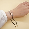Rhombus Loom Pattern MIYUKI Seed Beads Bracelets for Women BJEW-C011-36P-1