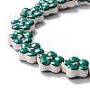 Handmade Porcelain Flower Beads Strands PORC-F003-01I-4