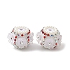 Flower Style Resin Rhinestone Beads CLAY-NH0003-05S-04-1