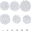 CHGCRAFT 340Pcs Opaque Acrylic Beads MACR-CA0001-36-1