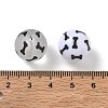 Printed Opaque & Frosted Transparent Acylic Beads AC-CBAE004-05C-3