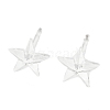 Resin Stud Earring Findings LS-X1-FIND-H046-11-1