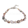 Natural Auralite Beads Bracelets for Women BJEW-H623-02S-13-4