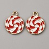 Christmas Themed Alloy Enamel Pendants ENAM-WH0058-017H-2