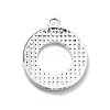 Alloy Rhinestone Pendants ALRI-C007-53P-3