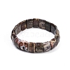 Natural Agate Beaded Stretch Bracelets for Women Men BJEW-M049-08C-4