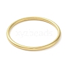 Ion Plating(IP) 304 Stainless Steel Simple Roung Ring Bangles for Women BJEW-F461-01E-G-2