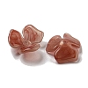 Two-tone Opaque Acrylic Bead Caps OACR-G034-03C-2