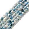 Natural Blue Ice Glacierite Stone Beads Strands G-G078-A01-05-1