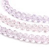 Transparent Painted Glass Beads Strands LS-DGLA-A034-T3mm-A05-4