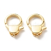 Eco-Friendly Brass Lobster Claw Clasps KK-G405-09G-RS-1