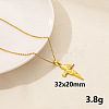 Stainless Steel Pendants Necklaces PW-WG88783-06-1