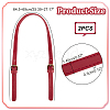 WADORN 2Pcs Imitation Leather Adjustable Crossbody Purse Straps FIND-WR0009-52A-2