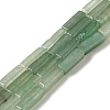 Natural Green Aventurine Beads Strands G-G873-A01-01-1