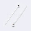 925 Sterling Silver Head Pins STER-F036-20S-1.5x15-2