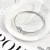 304 Stainless Steel Bangles for Women BJEW-F486-01P-1