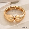 Elegant Teardrop Alloy Cuff Bangles WW3378-1-2