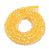 Baking Electroplate Glass Beads Strands DGLA-A039-J2MM-B13-2