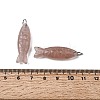 Natural Strawberry Quartz Carved Pendants G-G314-01P-01-3