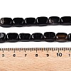 Natural Black Agate(Dyed & Heated) Beads Strands G-T138-110-5