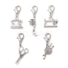 Alloy Pendant Decorations HJEW-JM01795-S-1