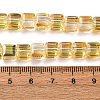 Electroplate Glass Beads Strands EGLA-H108-01A-AB06-2
