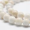 Natural White Jade Bead Strands G-G666-07A-3