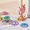 Handmade Polymer Clay Heishi Surfer Stretch Bracelets Set BJEW-SW00099-08-2