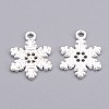 Tibetan Style Alloy Pendants X-TIBEP-EA115Y-S-FF-2