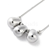 Non-Tarnish 304 Stainless Steel Necklaces NJEW-M213-01P-1