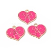 Alloy Enamel Pendants ENAM-H039-03G-C-3