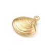 Ocean 304 Stainless Steel Charms STAS-P390-01B-G-2