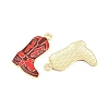West Cowboy Theme Alloy Enamel Pendants ENAM-L056-01D-03-2