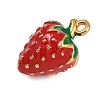 304 Stainless Steel Enamel Pendants LS-STAS-P402-02B-01-2