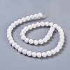 Natural Mashan Jade Beads Strands X-G-K245-01J-8mm-3