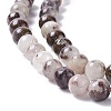 Natural Pyrite & Quartz Beads Strands G-K317-A25-3