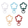 5Pcs Spray Painted Alloy Swivel Snap Hook Clasps FIND-TADJ0001-07-1