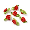 Polyester Rose Ornaments DIY-WH0308-242B-2