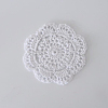 Cotton Braided Cup Mat AJEW-WH0304-02-1