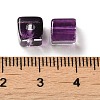 Two Tone Transparent Glass Beads X1-GLAA-NH0001-03E-3