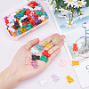  140Pcs 14 Colors Resin Cabochons CRES-NB0001-24-3