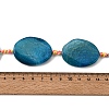 Natural Dragon Veins Agate Beads Strands G-P605-L02-09-3