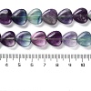 Natural Colorful Fluorite Beads Strands G-B022-06C-5