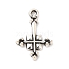 Tibetan Style Alloy Pendants PALLOY-Q450-01AS-1