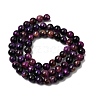 Grade AB Natural Tiger Eye Beads Strands G-B133-A02-6MM-04-8